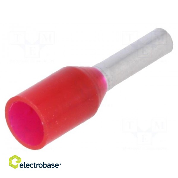 Bootlace ferrule | insulated | copper | Insulation: polypropylene