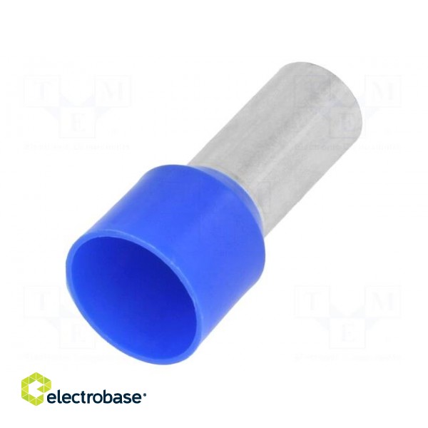 Tip: bootlace ferrule | insulated | copper | 50mm2 | 20mm | tinned | blue