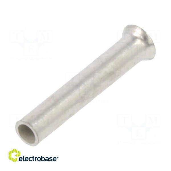 Tip: bootlace ferrule | non-insulated | 0.34mm2 | 7mm | tinned