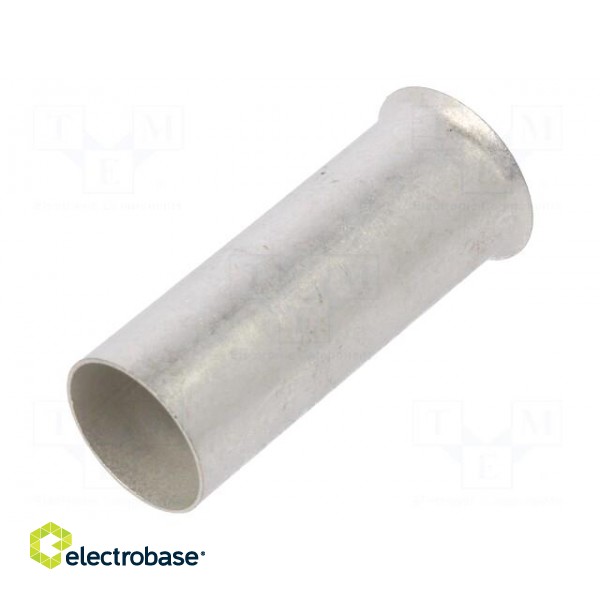 Tip: bootlace ferrule | non-insulated | 50mm2 | 30mm | tinned | crimped