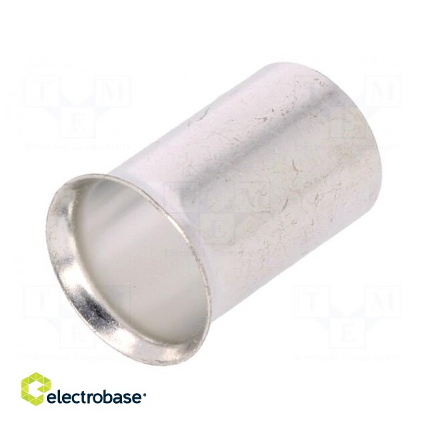 Tip: bootlace ferrule | non-insulated | copper | 50mm2 | 18mm | tinned