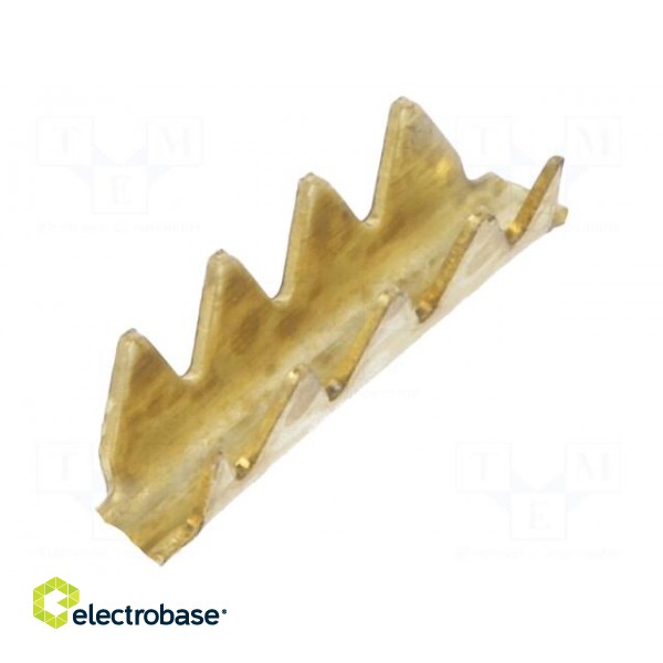 Wire pin | non-insulated | brass | 0.3÷0.75mm2 | 6.8mm | none | crimped