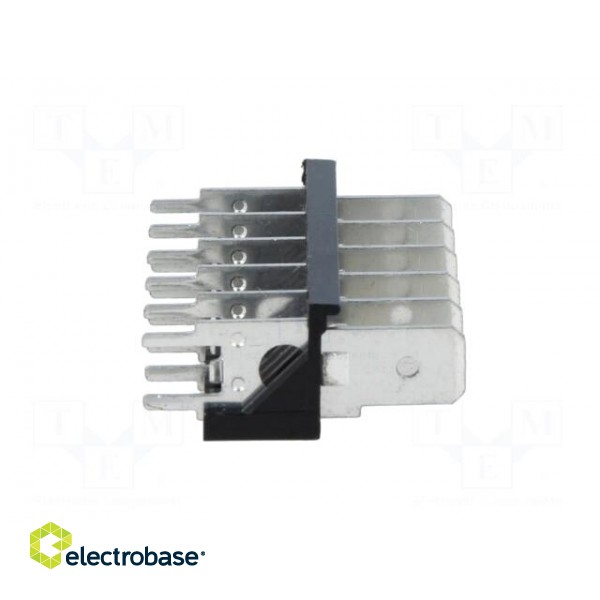 Terminal: spade terminal strip | 6.3mm | THT | 250V | straight | ways: 6 image 7