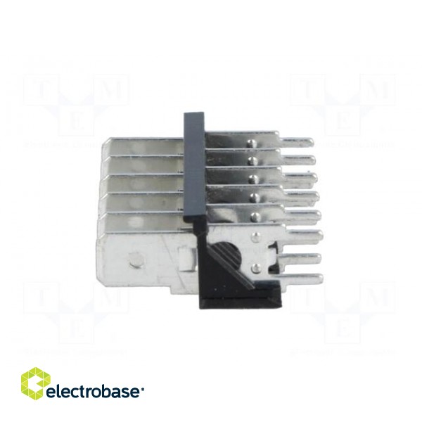 Terminal: spade terminal strip | 6.3mm | THT | 250V | straight | ways: 6 image 3