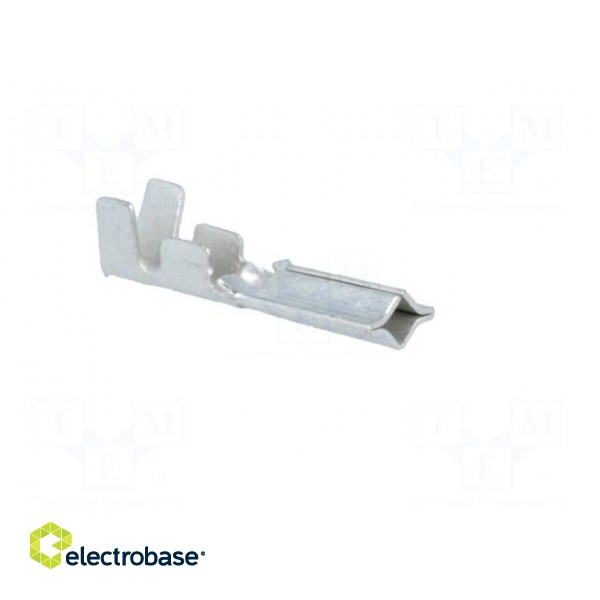 Tip: socket for solder pin | crimped | for cable | silver plated image 8