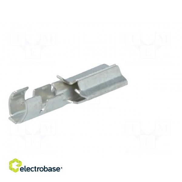 Socket for solder pin | crimped | for cable | tinned | brass | Ø: 1.3mm фото 6