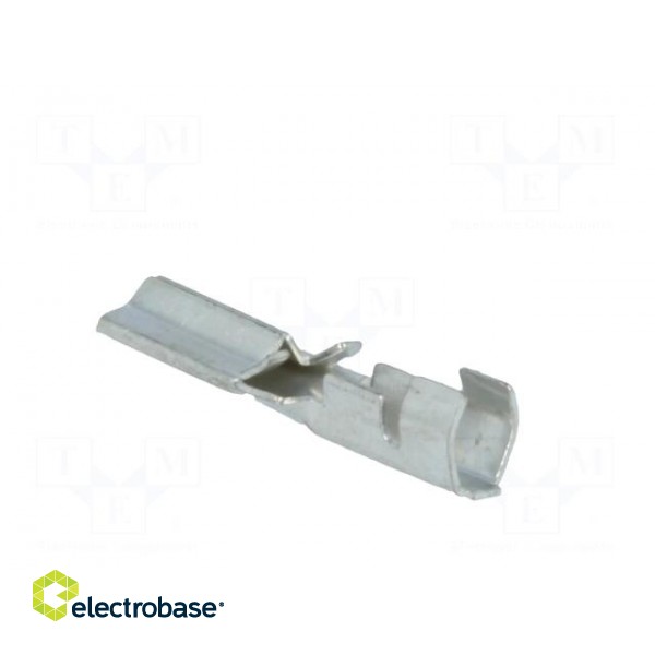 Socket for solder pin | crimped | for cable | tinned | brass | Ø: 1.3mm фото 4