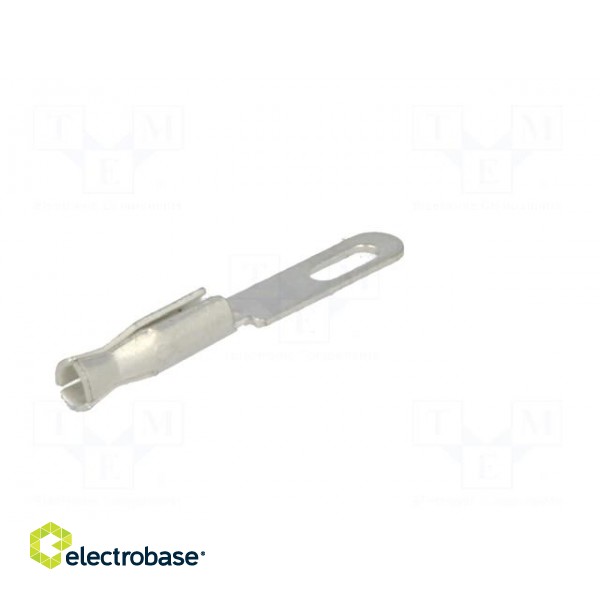 Socket for solder pin | soldering | for cable | silver plated image 6