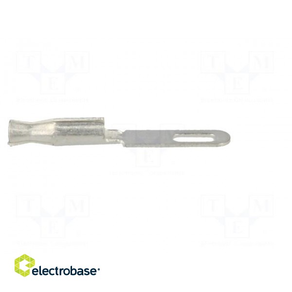 Socket for solder pin | soldering | for cable | silver plated image 7