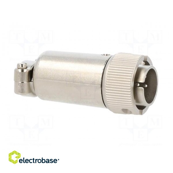 Connector: circular | RM,RM12 | plug | male | straight | PIN: 6 | 500V | 5A paveikslėlis 9