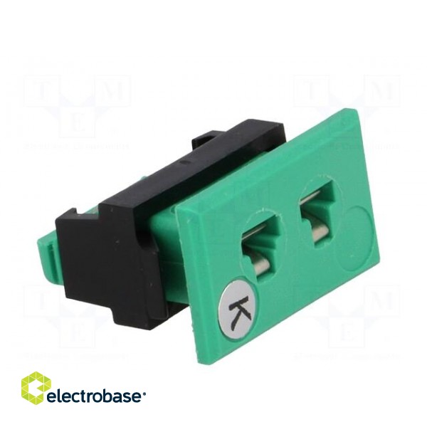 Connector: for thermocouple | socket | female | PIN: 2 image 8