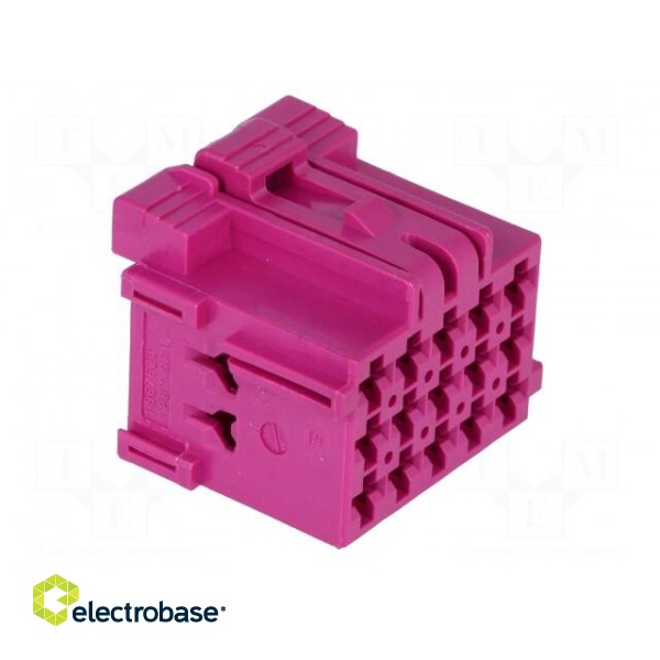 Connector: rectangular | JPT | female | plug | for cable | PIN: 15 | 5mm paveikslėlis 8