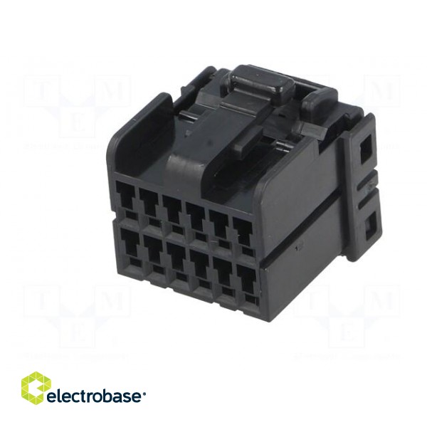 Connector: wire-board | .040 MULTILOCK | plug | female | w/o contacts paveikslėlis 2