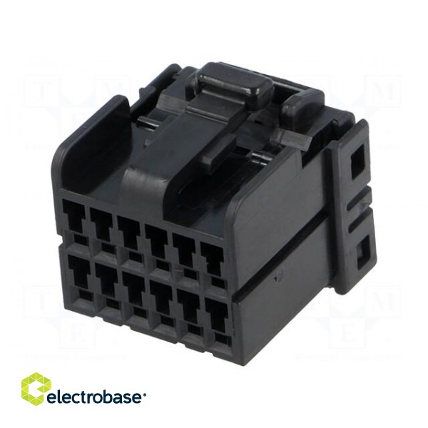 Connector: wire-board | .040 MULTILOCK | plug | female | w/o contacts paveikslėlis 1