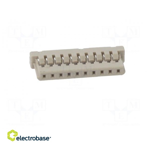 Connector: wire-board | DF14 | plug | female | straight | w/o contacts image 9