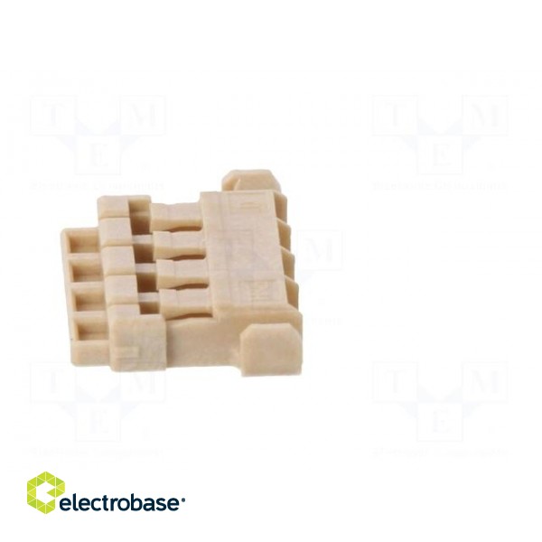 Connector: wire-board | DF65 | plug | female | w/o contacts | PIN: 4 paveikslėlis 3