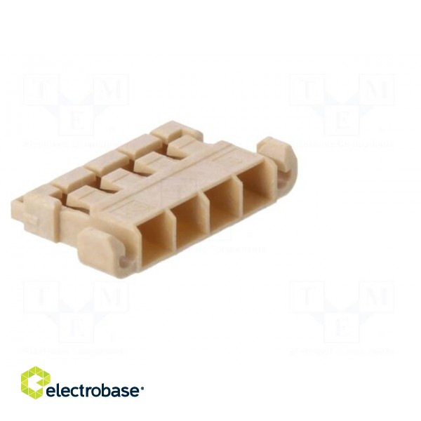 Connector: wire-board | DF65 | plug | female | w/o contacts | PIN: 4 paveikslėlis 4