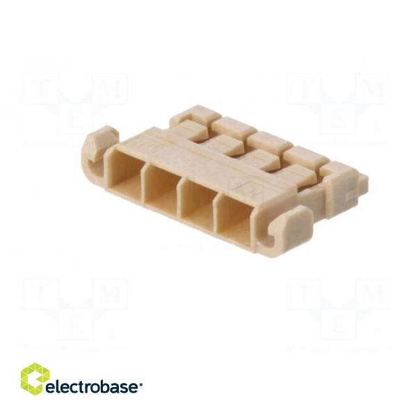 Connector: wire-board | DF65 | plug | female | w/o contacts | PIN: 4 paveikslėlis 6