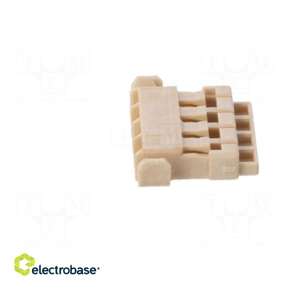 Connector: wire-board | DF65 | plug | female | w/o contacts | PIN: 4 paveikslėlis 7