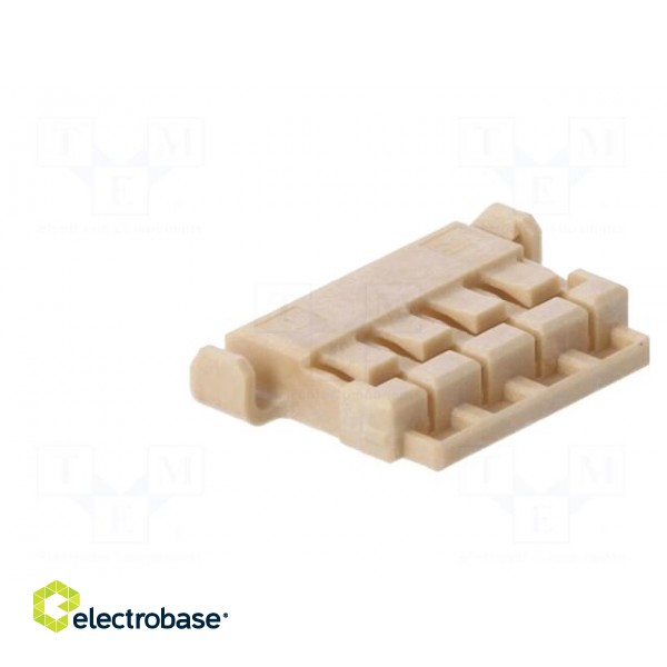 Connector: wire-board | DF65 | plug | female | w/o contacts | PIN: 4 paveikslėlis 8