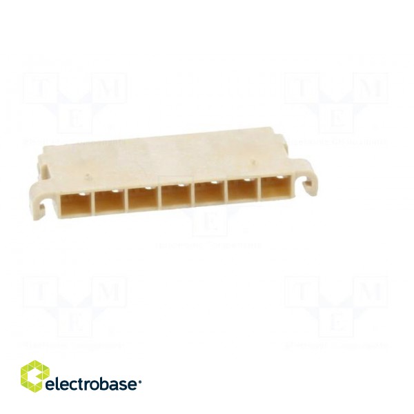 Connector: wire-board | DF65 | plug | female | w/o contacts | PIN: 7 image 9