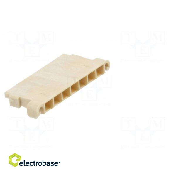 Connector: wire-board | DF65 | plug | female | w/o contacts | PIN: 7 image 8