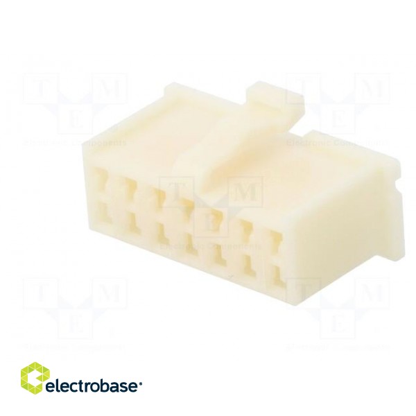Connector: wire-board | MDF6 | plug | female | w/o contacts | PIN: 14 paveikslėlis 2