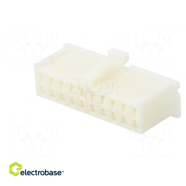 Connector: wire-board | MDF6 | plug | female | w/o contacts | PIN: 20 image 2