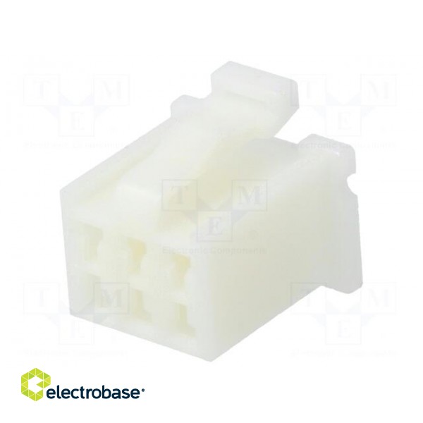 Connector: wire-board | MDF6 | plug | female | w/o contacts | PIN: 6 paveikslėlis 1
