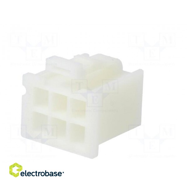 Connector: wire-board | MDF6 | plug | female | w/o contacts | PIN: 6 paveikslėlis 6