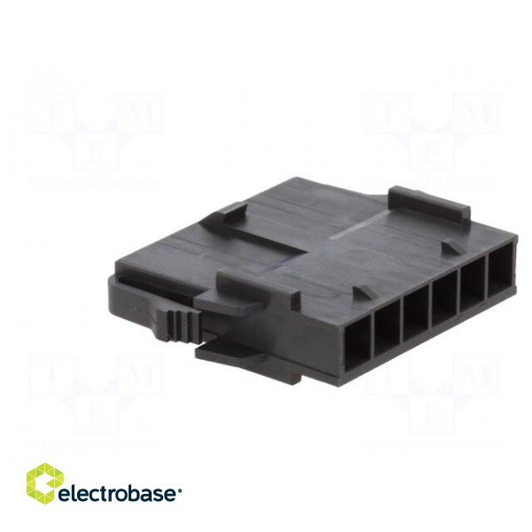 Connector: wire-board | Mini-Fit Sigma | plug | male | PIN: 6 | 4.2mm paveikslėlis 4