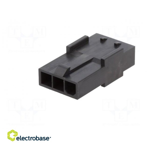 Connector: wire-wire | Mini-Fit Sigma | plug | male | PIN: 3 | 4.2mm фото 2