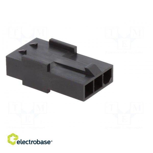 Connector: wire-wire | Mini-Fit Sigma | plug | male | PIN: 3 | 4.2mm paveikslėlis 8