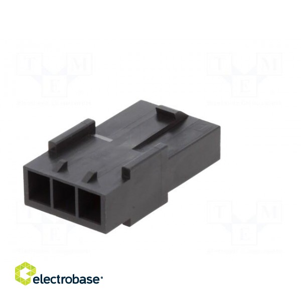Connector: wire-wire | Mini-Fit Sigma | plug | male | PIN: 3 | 4.2mm фото 6