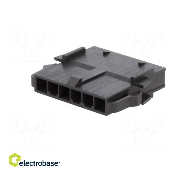 Connector: wire-board | Mini-Fit Sigma | plug | male | PIN: 6 | 4.2mm image 2