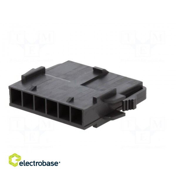 Connector: wire-board | Mini-Fit Sigma | plug | male | PIN: 6 | 4.2mm paveikslėlis 6