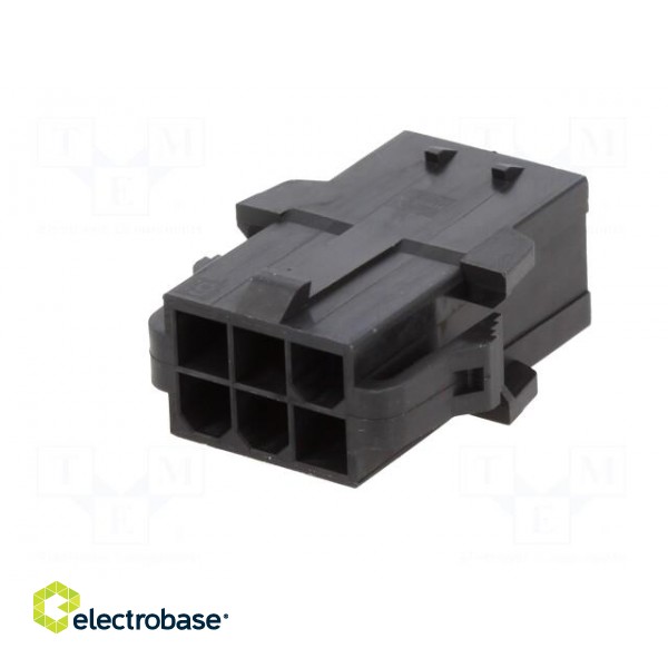 Connector: wire-wire | Mini-Fit Sigma | plug | male | PIN: 6 | 4.2mm image 2