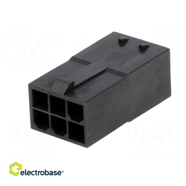 Connector: wire-wire | Mini-Fit Sigma | plug | male | PIN: 6 | 4.2mm paveikslėlis 2