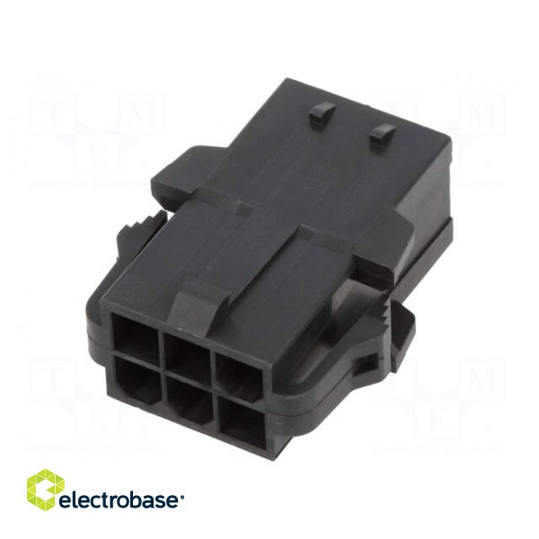 Connector: wire-wire | Mini-Fit Sigma | plug | male | PIN: 6 | 4.2mm image 1