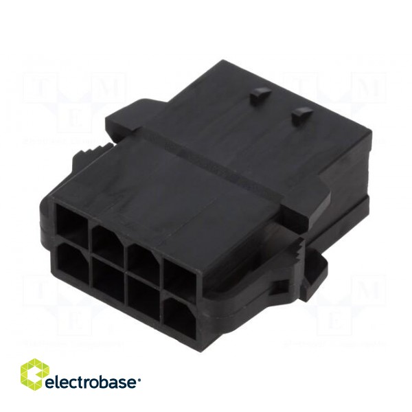 Connector: wire-wire | Mini-Fit Sigma | plug | male | PIN: 8 | 4.2mm image 1