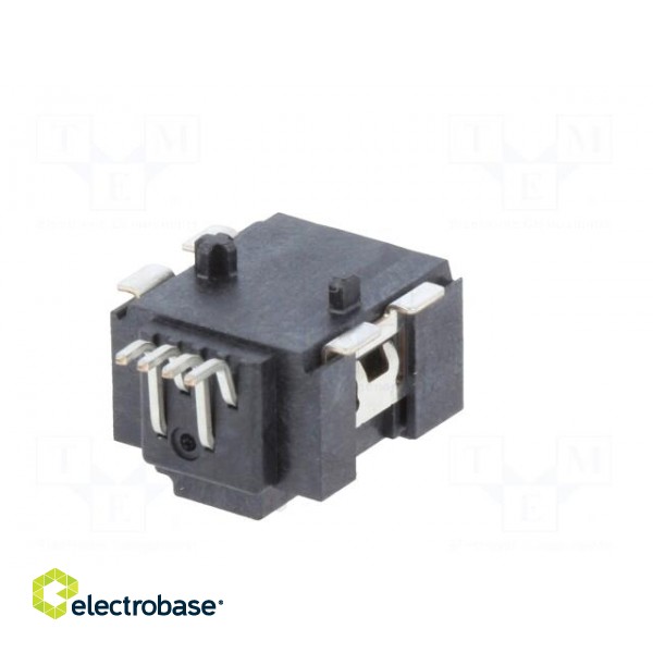 Connector: wire-board | Minitek MicroSpace | socket | male | PIN: 4 paveikslėlis 6