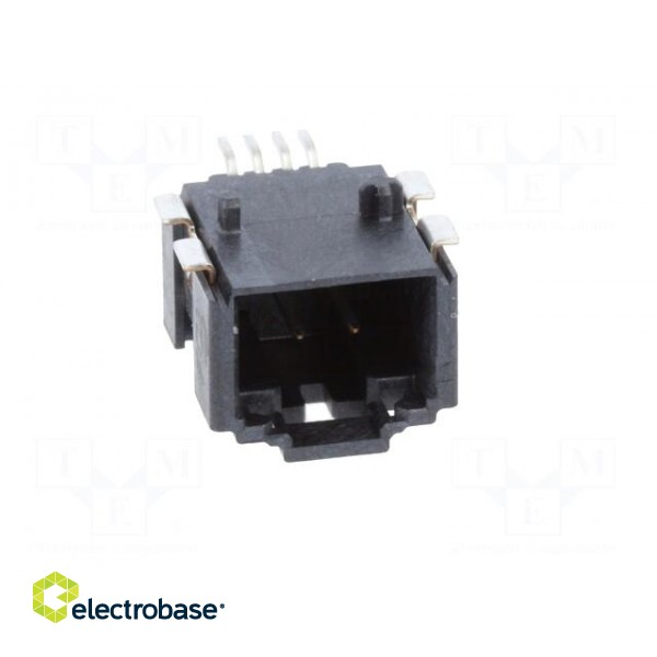 Connector: wire-board | Minitek MicroSpace | socket | male | PIN: 4 paveikslėlis 9