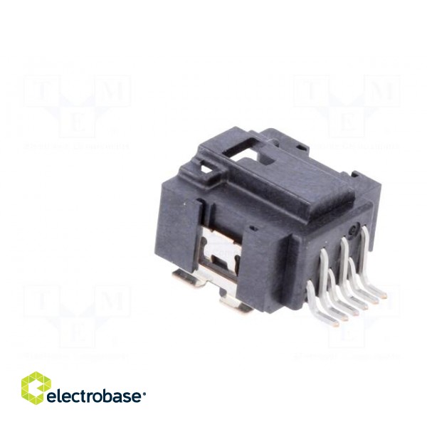 Connector: wire-board | Minitek MicroSpace | socket | male | PIN: 6 paveikslėlis 4
