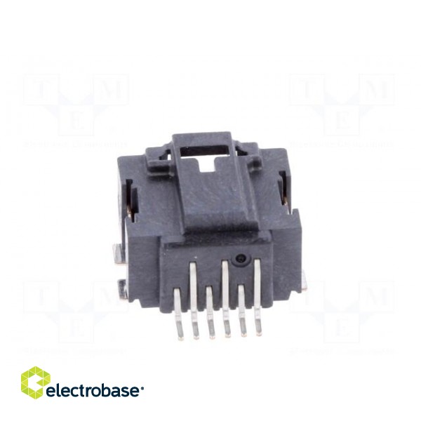 Connector: wire-board | Minitek MicroSpace | socket | male | PIN: 6 paveikslėlis 5