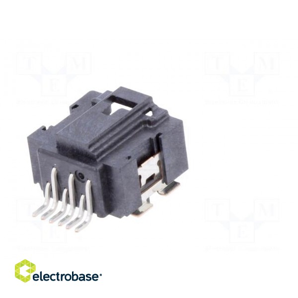Connector: wire-board | Minitek MicroSpace | socket | male | PIN: 6 image 6