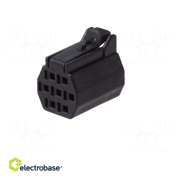 Connector: wire-wire | DF62 | plug | female | w/o contacts | PIN: 7 paveikslėlis 2