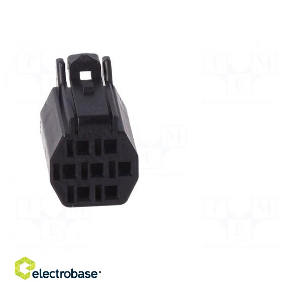 Connector: wire-wire | DF62 | plug | female | w/o contacts | PIN: 7 paveikslėlis 9