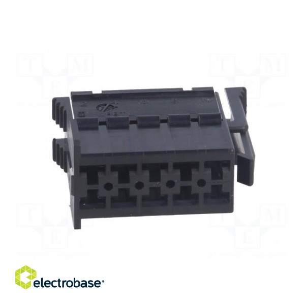 Connector: wire-wire | JPT | plug | female | w/o contacts | PIN: 10 paveikslėlis 9
