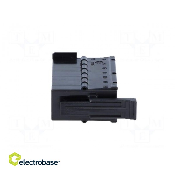 Connector: wire-wire | JPT | female | plug | for cable | PIN: 14 | black image 3