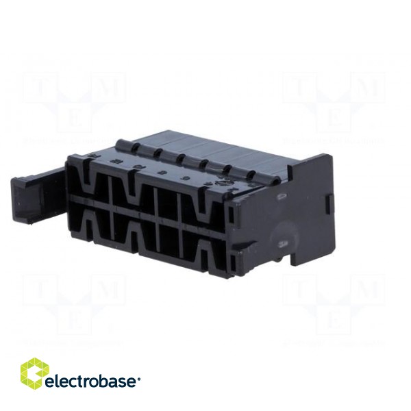 Connector: wire-wire | JPT | female | plug | for cable | PIN: 14 | black image 6